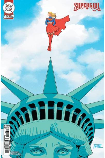 SUPERGIRL #14 CVR C BRUNO REDONDO CARD STOCK VAR (THE REIGN OF THE SUPERBOYS)