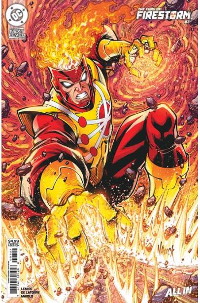 FURY OF FIRESTORM #3 (OF 8) CVR B TODD NAUCK CARD STOCK VAR