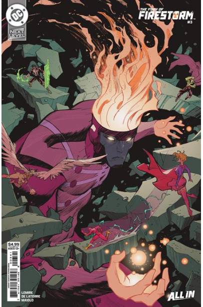 FURY OF FIRESTORM #3 (OF 8) CVR D STEPHEN GREEN CARD STOCK VAR