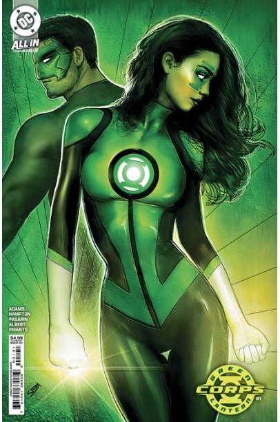 GREEN LANTERN CORPS #1 CVR D NATHAN SZERDY CARD STOCK VAR