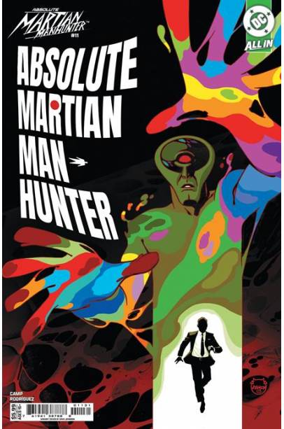 ABSOLUTE MARTIAN MANHUNTER #11 CVR C DAVE JOHNSON CARD STOCK VAR