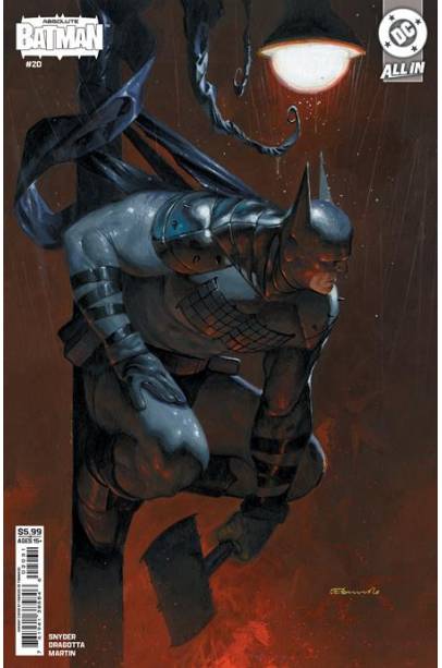 ABSOLUTE BATMAN #20 CVR C FABRIZIO DE TOMMASO CARD STOCK VAR