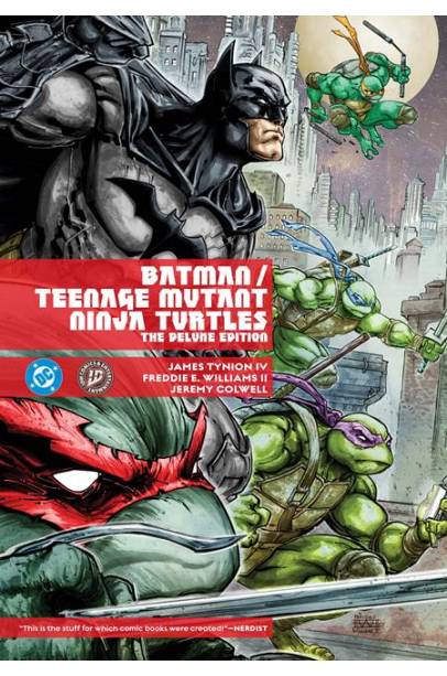 BATMAN TEENAGE MUTANT NINJA TURTLES THE DELUXE EDITION HC (2026 EDITION)
