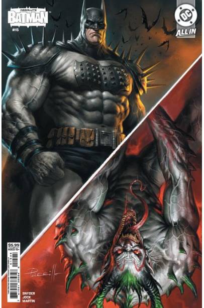 ABSOLUTE BATMAN #15 Third Printing Cvr B Lucio Parillo Card Stock Var
