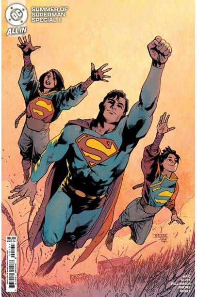 SUMMER OF SUPERMAN SPECIAL #1 (ONE SHOT) CVR D MAHMUD ASRAR CARD STOCK VAR