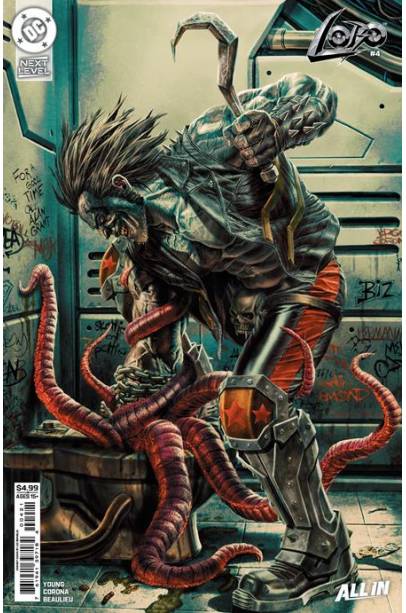 LOBO #4 CVR B LEE BERMEJO CARD STOCK VAR LOBO #4 CVR B LEE BERMEJO CARD STOCK VAR