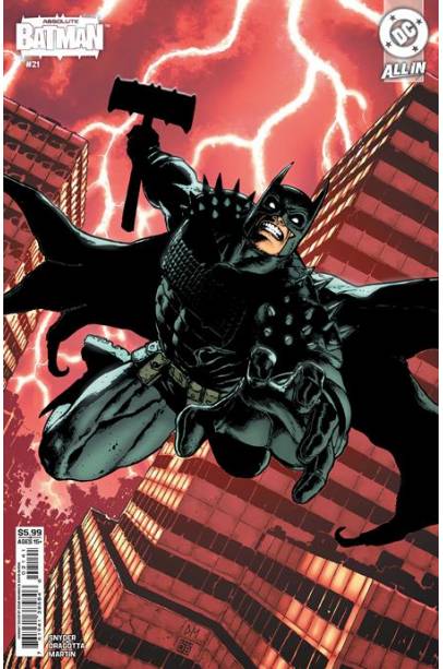 ABSOLUTE BATMAN #21 CVR D DOUG MAHNKE CARD STOCK VAR