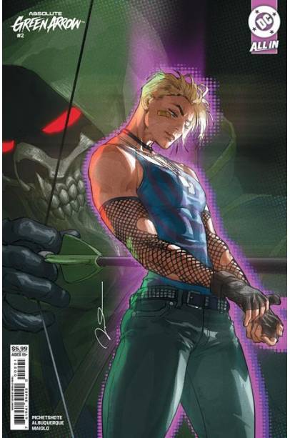ABSOLUTE GREEN ARROW #2 (OF 6) CVR B GERALD PAREL CARD STOCK VAR