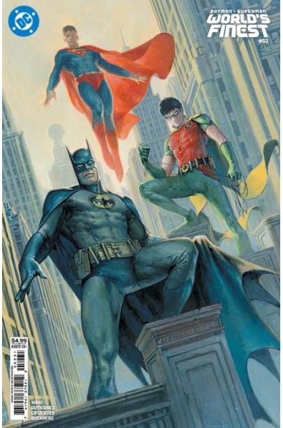 BATMAN SUPERMAN WORLDS FINEST #52 CVR C DAVIDE PARATORE CARD STOCK VAR