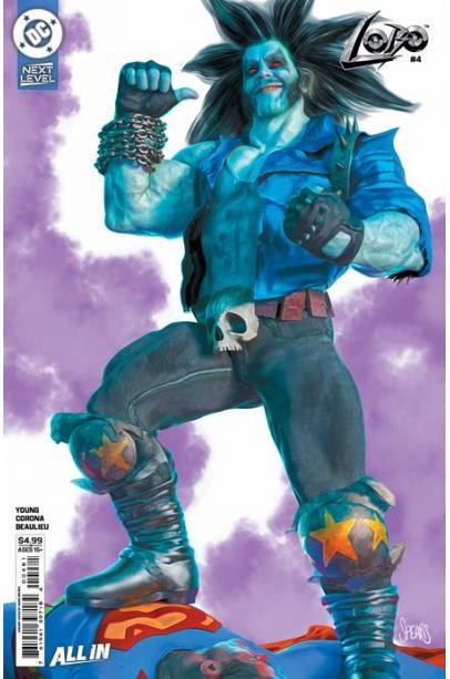 LOBO #4 CVR G MARK SPEARS CARD STOCK VAR