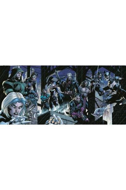 BATMAN #163 CVR I JIM LEE & SCOTT WILLIAMS HUSH CONNECTING GATEFOLD VAR