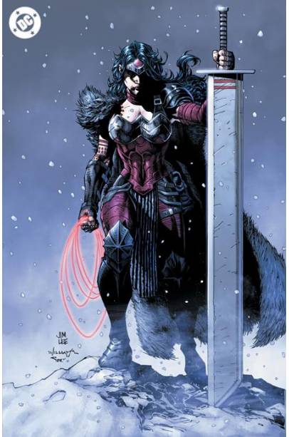 ABSOLUTE WONDER WOMAN #1 CVR J JIM LEE FOIL VAR