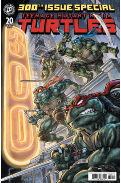 Teenage Mutant Ninja Turtles #20: 300th Issue Special Cover A (Williams II)