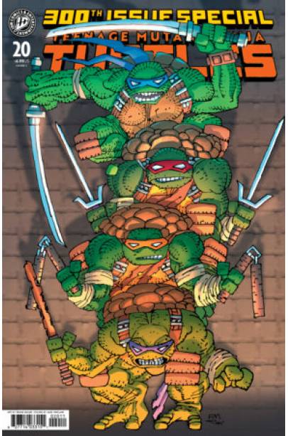 Teenage Mutant Ninja Turtles #20: 300th Issue Special Variant C (Miller)