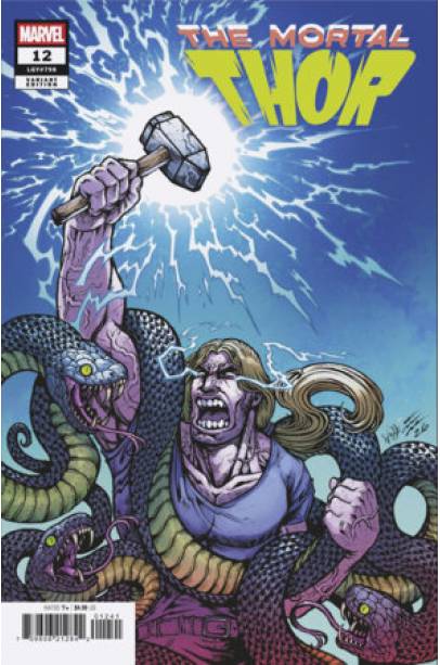 MORTAL THOR #12 MARIA WOLF VARIANT