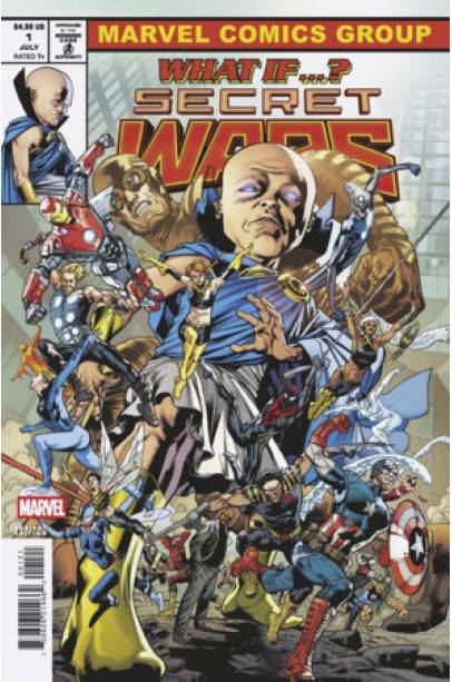 WHAT IF...? SECRET WARS #1 BRYAN HITCH HOMAGE VARIANT WHAT IF...? SECRET WARS #1 BRYAN HITCH HOMAGE VARIANT