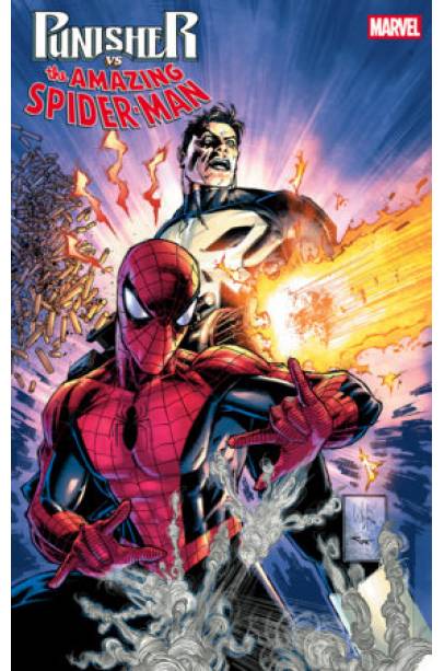 PUNISHER VS. SPIDER-MAN #1 WHILCE PORTACIO VARIANT PUNISHER VS. SPIDER-MAN #1 WHILCE PORTACIO VARIANT
