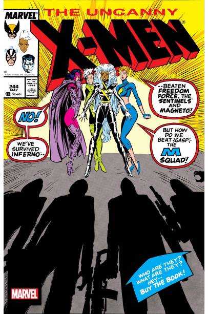 UNCANNY X-MEN #244 FACSIMILE ED