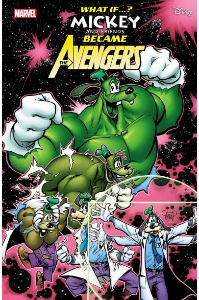 WHAT IF MICKEY & FRIENDS BECAME AVENGERS #1 ADAM KUBERT VAR
