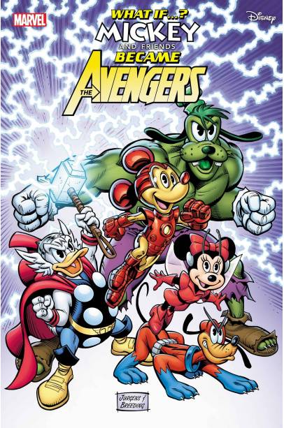 WHAT IF MICKEY & FRIENDS BECAME AVENGERS #1 DAN JURGENS VAR
