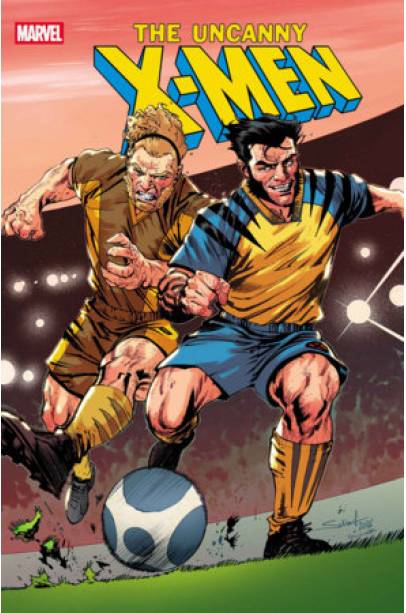 UNCANNY X-MEN #29 JONAS SCHARF MARVEL SOCCER VARIANT
