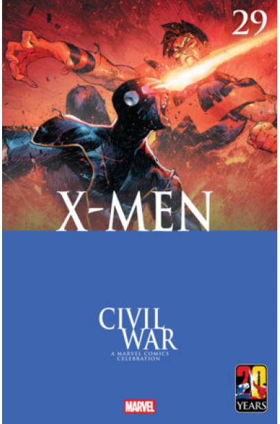 X-MEN #29 DIKE RUAN CIVIL WAR CELEBRATION VARIANT