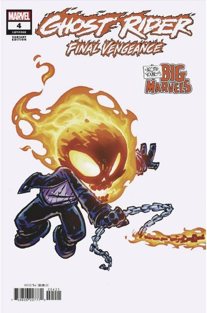 GHOST RIDER FINAL VENGEANCE #4 YOUNG BIG MARVEL VAR