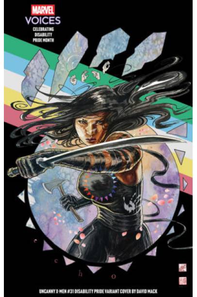 UNCANNY X-MEN #31 DAVID MACK DISABILITY PRIDE VARIANT