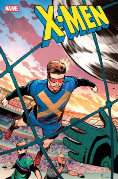 X-MEN #31 JUAN FRIGERI MARVEL SOCCER VARIANT