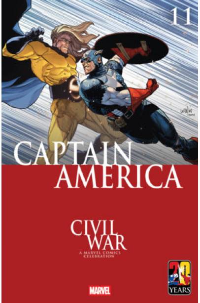 CAPTAIN AMERICA #11 LEINIL YU CIVIL WAR CELEBRATION VARIANT