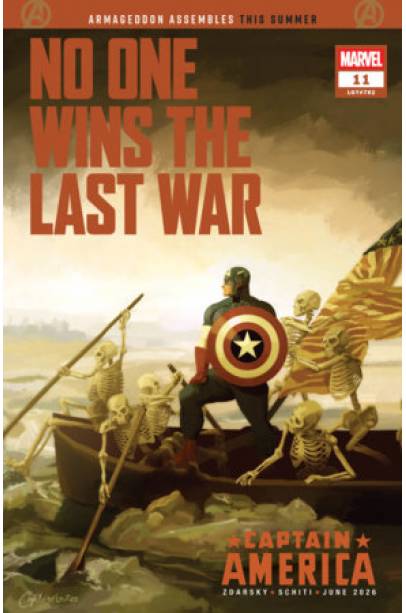 CAPTAIN AMERICA #11 CHIP ZDARSKY FORESHADOW VARIANT