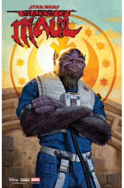 STAR WARS: SHADOW OF MAUL #3 E.M. GIST MANDALORIAN & GROGU VARIANT