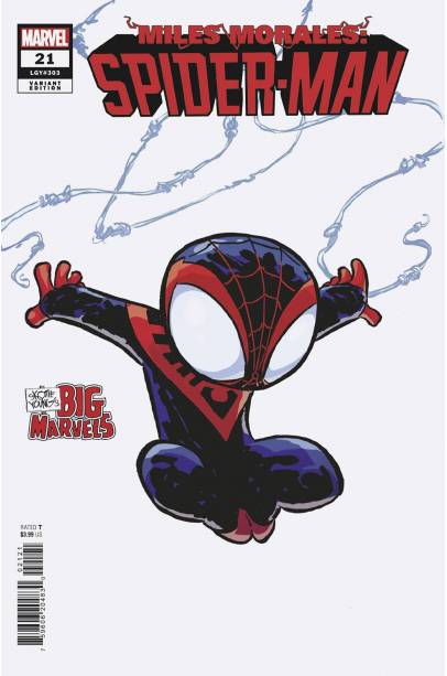 MILES MORALES SPIDER-MAN #21 YOUNG BIG MARVEL VAR