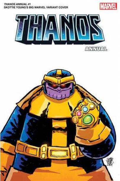 THANOS ANNUAL #1 SKOTTIE YOUNG BIG MARVEL VAR