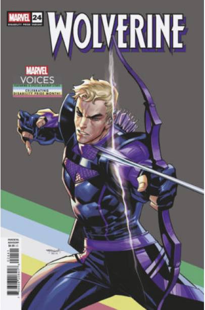 WOLVERINE #24 STEPHEN SEGOVIA DISABILITY PRIDE VARIANT