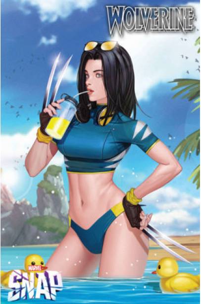 WOLVERINE #24 INHYUK LEE MARVEL SNAP SWIMSUIT VARIANT