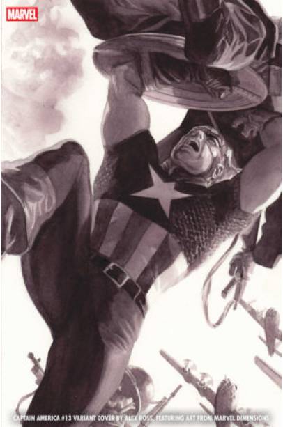 CAPTAIN AMERICA #13 ALEX ROSS MARVEL DIMENSIONS VARIANT [ARM]