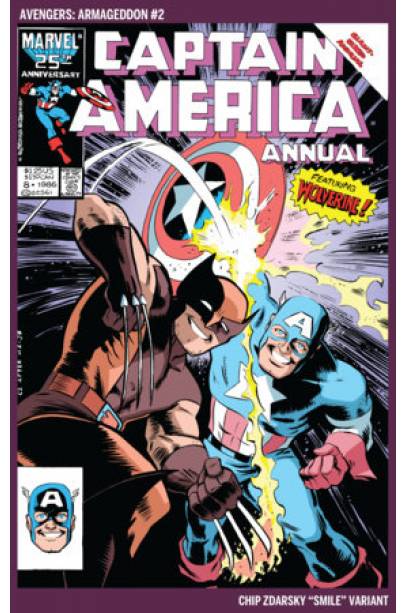 AVENGERS: ARMAGEDDON #2 CHIP ZDARSKY SMILE VARIANT