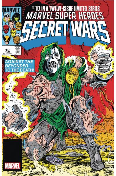 MSH SECRET WARS #10 FACSIMILE ED