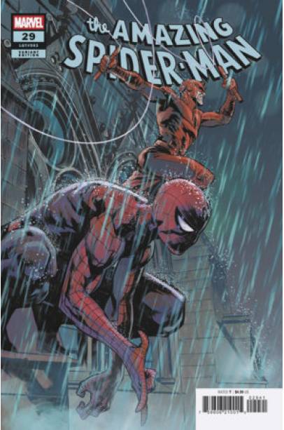 AMAZING SPIDER-MAN #29 FRANCESCO MANNA VARIANT