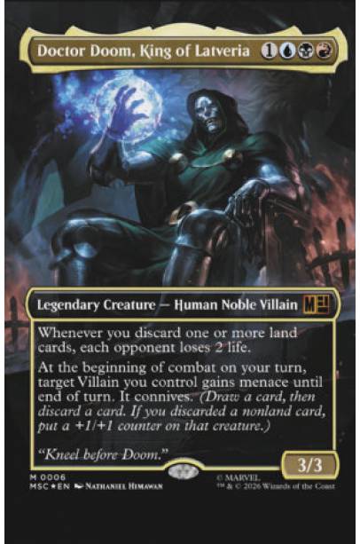DOOMQUEST #2 CLASSIFIED ARTIST MAGIC: THE GATHERING VARIANT
