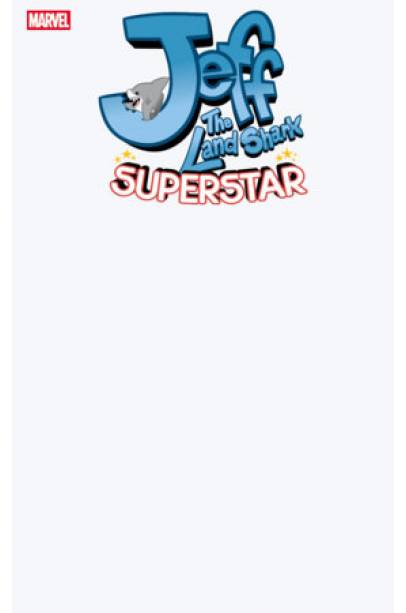 JEFF THE LAND SHARK: SUPERSTAR #1 BLANK COVER VARIANT