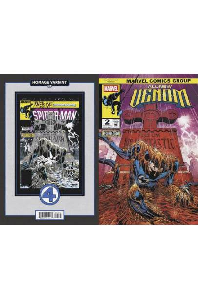 ALL NEW VENOM #2 CAMUNCOLI FANTASTIC FOUR HOMAGE VAR