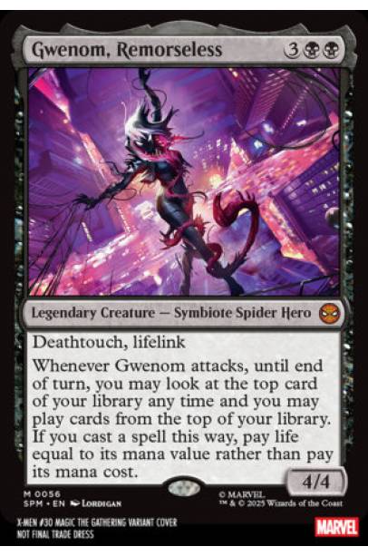 X-MEN #30 LORDIGAN MAGIC: THE GATHERING VARIANT