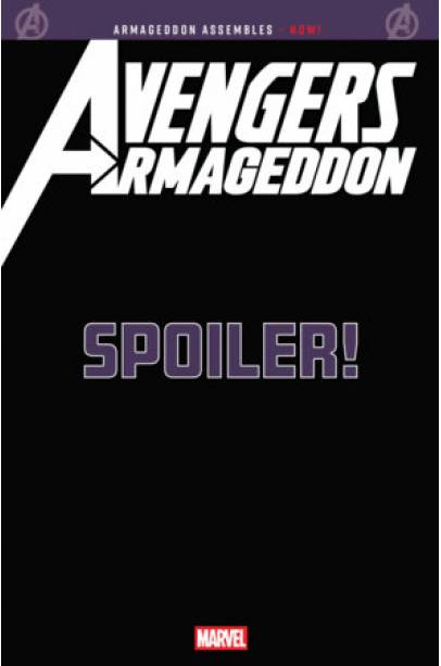 0   AVENGERS: ARMAGEDDON #1 MARCO CHECCHETTO SPOILER VARIANT (will come with an EXCLUSIVE Magic: The Gathering promo card!)