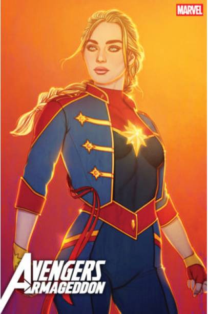 0   AVENGERS: ARMAGEDDON #1 JENNY FRISON VARIANT(will come with an EXCLUSIVE Magic: The Gathering promo card!)