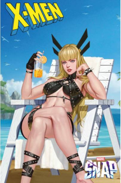 X-MEN #34 INHYUK LEE MARVEL SNAP SWIMSUIT VARIANT