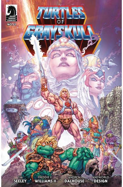 MASTERS OF UNIVERSE TMNT TURTLES OF GRAYSKULL #2 CVR A WILLI
