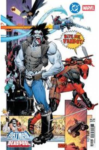 DC MARVEL BATMAN DEADPOOL #1 (ONE SHOT) CVR M SEAN GORDON MURPHY LOBO DEADPOOL CARD STOCK VAR FIRST PRINT