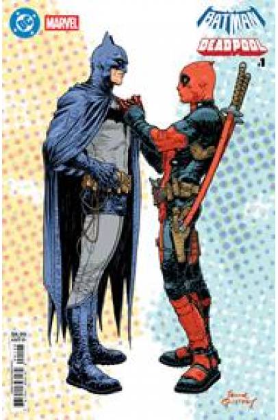 DC MARVEL BATMAN DEADPOOL #1 (ONE SHOT) CVR N FRANK QUITELY BATMAN DEADPOOL CARD STOCK VAR FIRST PRINT